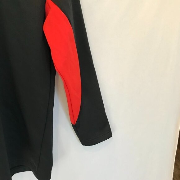 Spyder Pullover Quarter Zip Jacket Youth Sz XXL Unisex Speed Microfleece Black - Picture 5 of 7